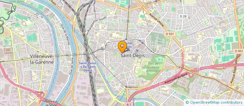 localisation de l'entreprise SARL DELVIGNE COPIN à SAINT-DENIS