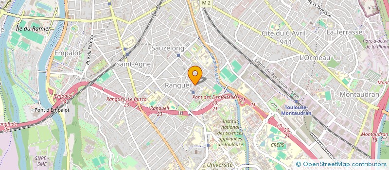 localisation de l'entreprise SARL DELWALE ET LARCHER  TOULOUSE