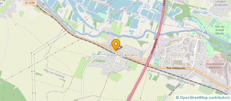 localisation de l'entreprise SARL DELYS PERE ET FILS à DREUIL-LES-AMIENS