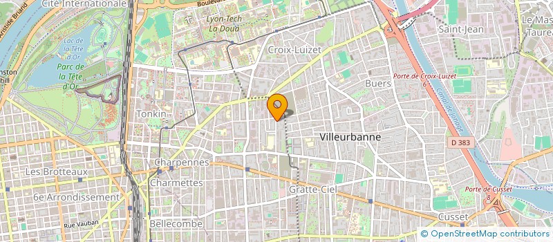 localisation de l'entreprise SARL DEM BERTRAND à VILLEURBANNE