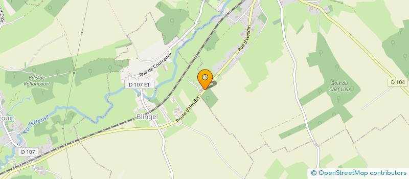 localisation de l'entreprise SARL DEMAGNY ELEVAGE ET ASSOCIES à BLANGY-SUR-TERNOISE