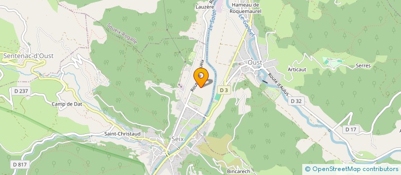 localisation de l'entreprise SARL DEMARZO à SEIX