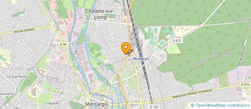 localisation de l'entreprise SARL DEMATEX à CHALETTE-SUR-LOING