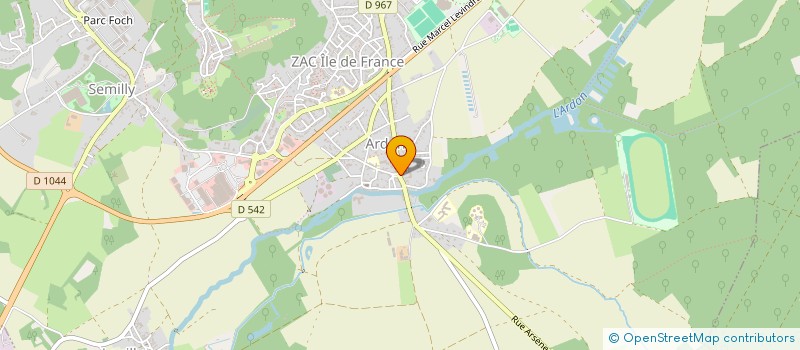 localisation de l'entreprise SARL DEMAY à LAON