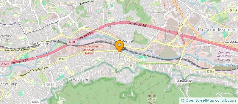 localisation de l'entreprise SARL DEMENAGEMENTS B.VITIELLO à MARSEILLE