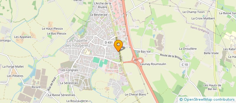 localisation de l'entreprise SARL DEMENAGEUR EN LIGNE  LA MEZIERE