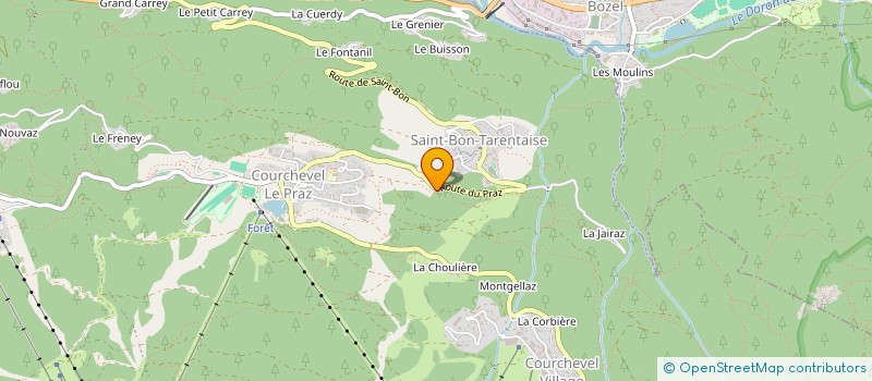 localisation de l'entreprise SARL DEMENTIA à COURCHEVEL