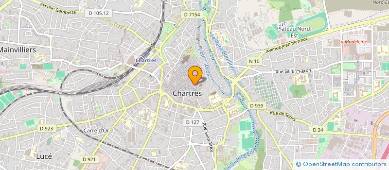 localisation de l'entreprise SARL DEMETER à CHARTRES