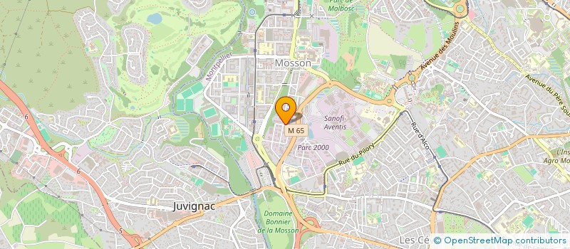 localisation de l'entreprise SARL DEMEURES ARTISANALES à MONTPELLIER