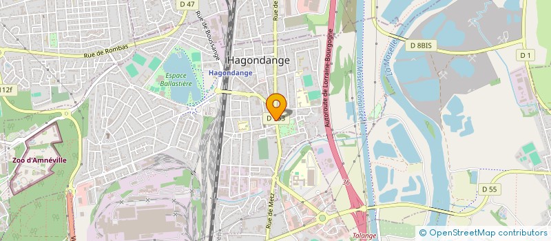 localisation de l'entreprise SARL DEMEURES D'AUTREFOIS  HAGONDANGE