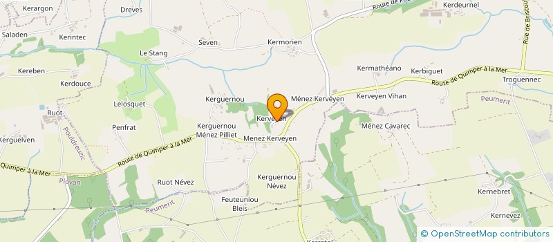 localisation de l'entreprise SARL DEMI LUNE  PLOGASTEL-SAINT-GERMAIN