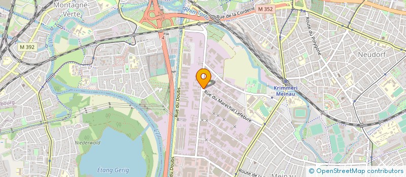 localisation de l'entreprise SARL DEMIR à STRASBOURG