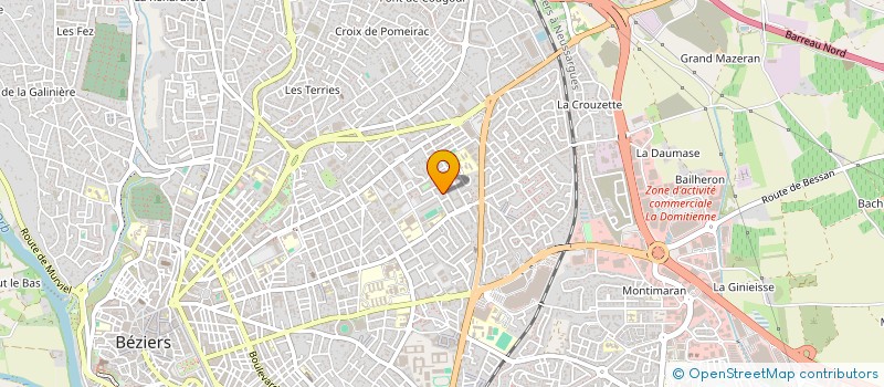 localisation de l'entreprise SARL DEMNA à BEZIERS