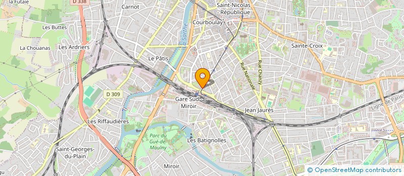 localisation de l'entreprise SARL DEMOIS  LE MANS