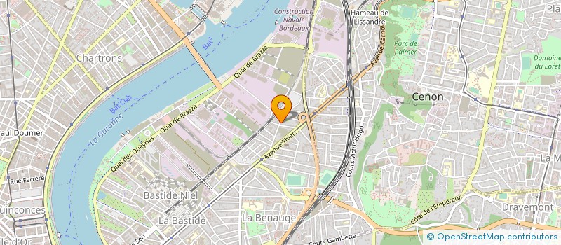 localisation de l'entreprise SARL DEMOLITION GIRONDE à BORDEAUX