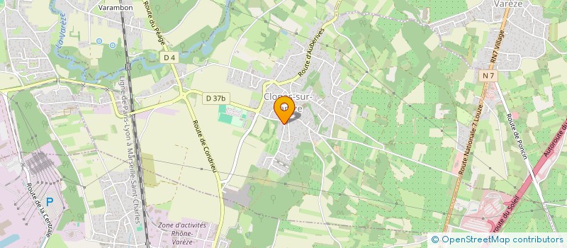 localisation de l'entreprise SARL DEMOMENT  CLONAS-SUR-VAREZE