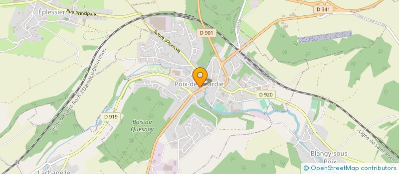 localisation de l'entreprise SARL DEMONCHY CONSEIL à POIX-DE-PICARDIE