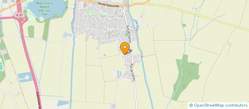 localisation de l'entreprise SARL DEMONT AUTO  ARC-SUR-TILLE