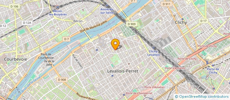localisation de l'entreprise SARL DEMOURS à LEVALLOIS PERRET