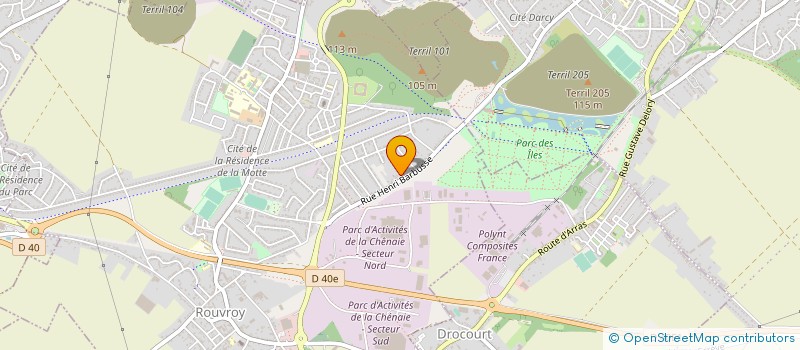 localisation de l'entreprise SARL DEMUYNCK à ROUVROY