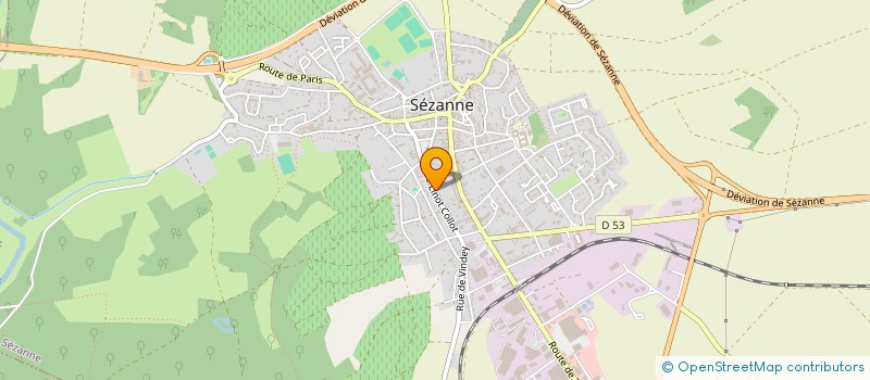 localisation de l'entreprise SARL DENEUFCHATEL PERE ET FILS à SEZANNE