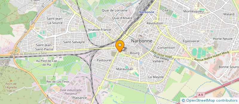 localisation de l'entreprise SARL DENIS à NARBONNE