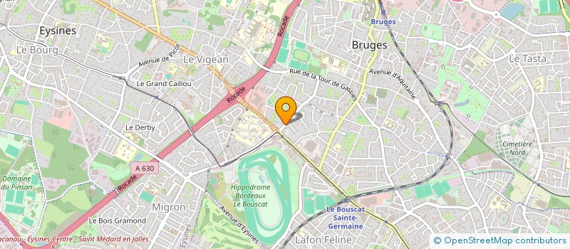 localisation de l'entreprise SARL DENIS BRACHET à BRUGES