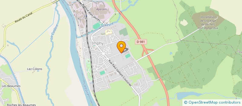 localisation de l'entreprise SARL DENIS MARCINIAK  IMPHY