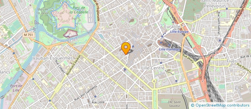 localisation de l'entreprise SARL DENIS SCHOLLART à LILLE