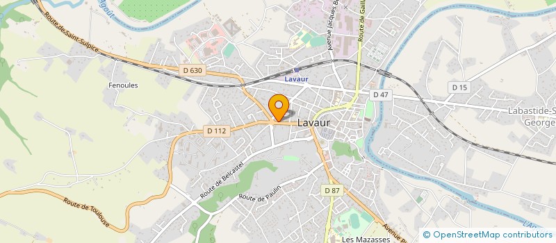 localisation de l'entreprise SARL DENIS TUR CONSTRUCTION à LAVAUR