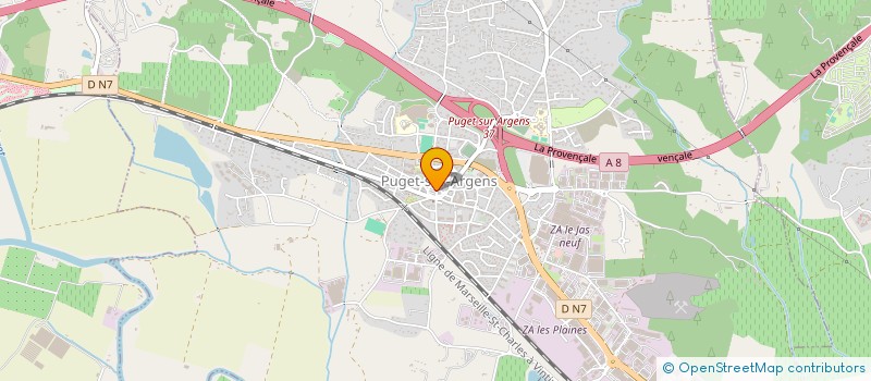localisation de l'entreprise SARL DENISE DOLEATO à PUGET-SUR-ARGENS