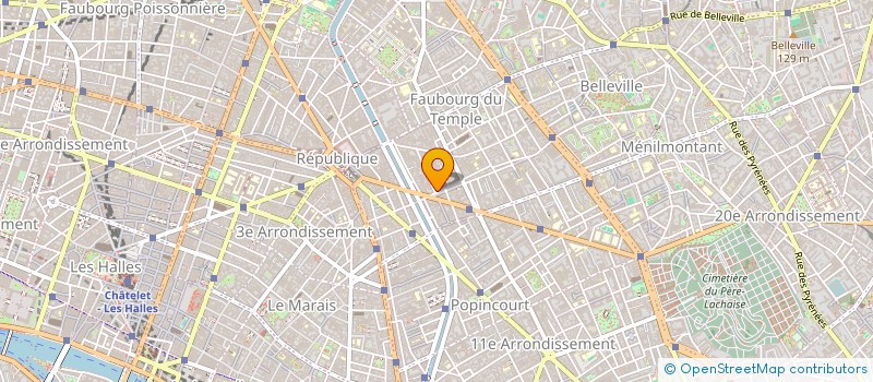 localisation de l'entreprise SARL DENIZ  PARIS