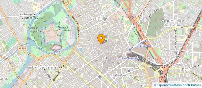 localisation de l'entreprise SARL DENIZART à LILLE