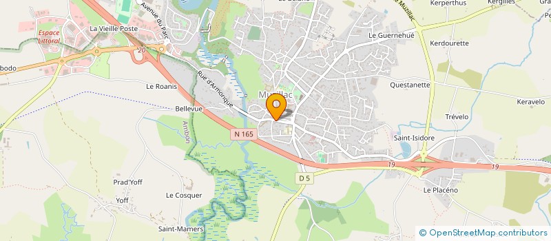 localisation de l'entreprise SARL DENOS à MUZILLAC