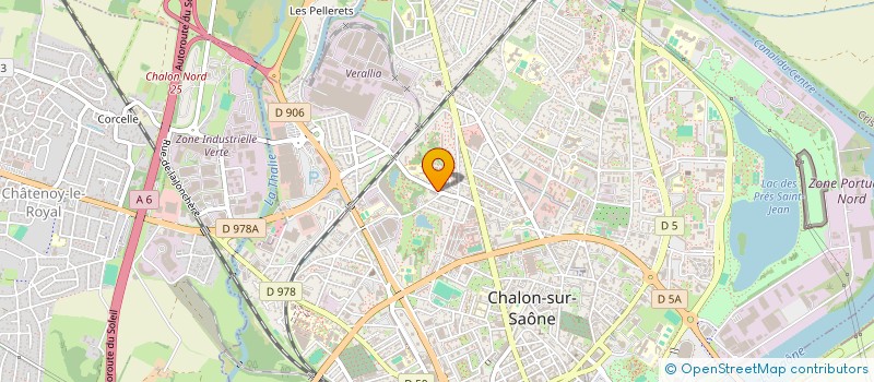 localisation de l'entreprise SARL DENSAR à CHALON-SUR-SAONE