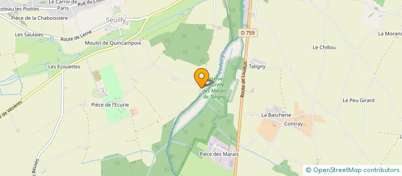 localisation de l'entreprise SARL DENTAL LAB  JOUE-LES-TOURS