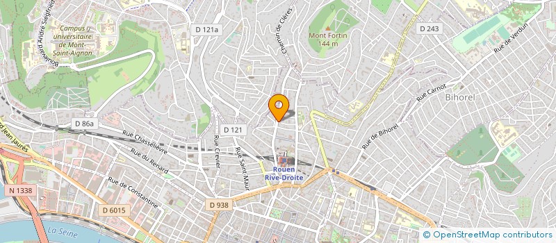 localisation de l'entreprise SARL DENTIX 2000 à ROUEN