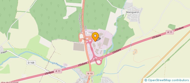 localisation de l'entreprise SARL DEP-EXPRESS 78 à ABLIS