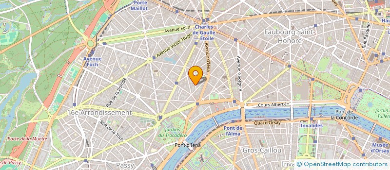 localisation de l'entreprise SARL DEP-IMMO-COMM  PARIS