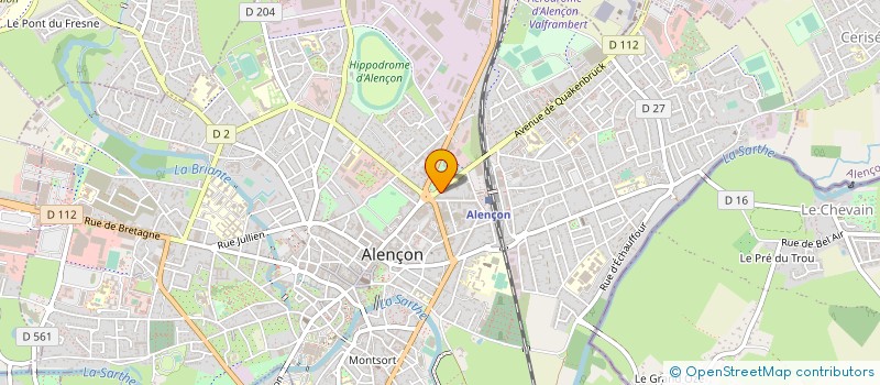 localisation de l'entreprise SARL DEPAIFVE à ALENCON