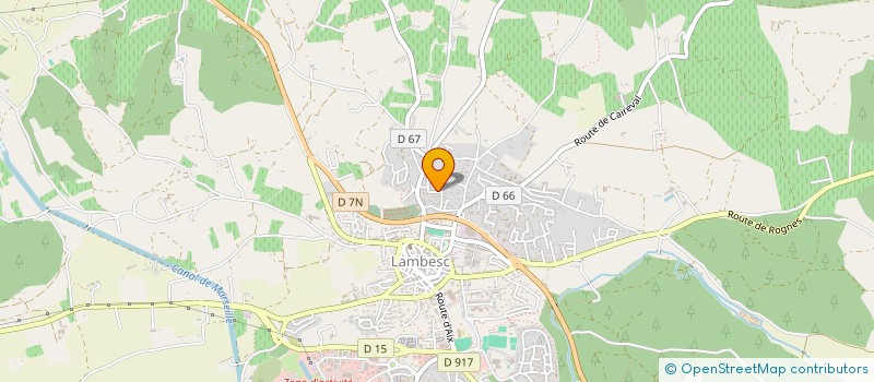 localisation de l'entreprise SARL DEPANN'EXPRESS à LAMBESC