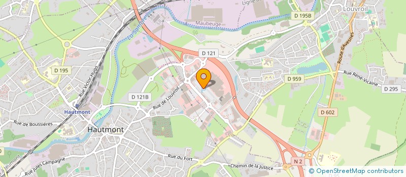 localisation de l'entreprise SARL DEPANN'TELE à LOUVROIL