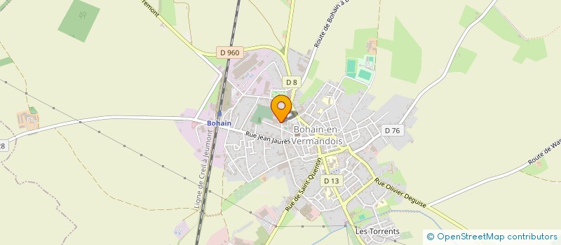 localisation de l'entreprise SARL DEPANN TOU à BOHAIN-EN-VERMANDOIS