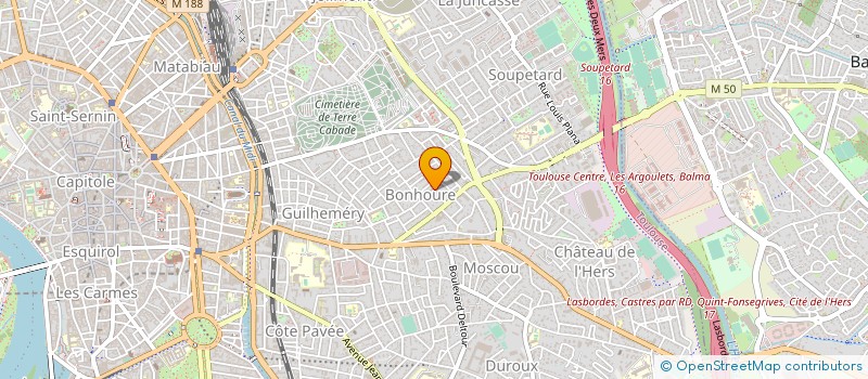 localisation de l'entreprise SARL DEPANN'VITE à TOULOUSE