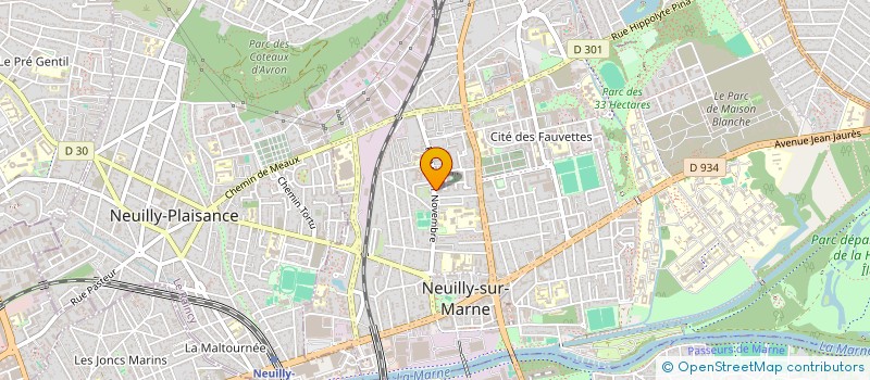localisation de l'entreprise SARL DEPANNAGE DE L'EST à NEUILLY SUR MARNE