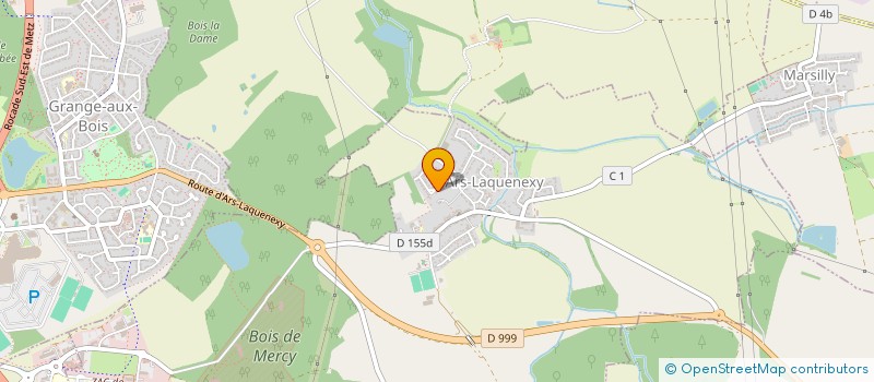 localisation de l'entreprise SARL DEPANNE TP SERVICE à ARS-LAQUENEXY