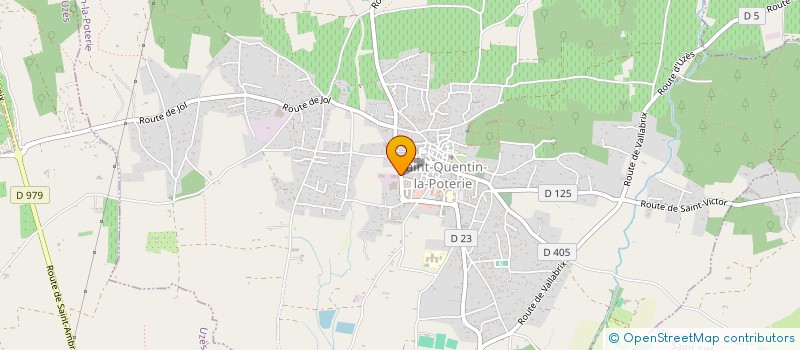 localisation de l'entreprise SARL DEPASSE ENERGIES à SAINT-QUENTIN-LA-POTERIE