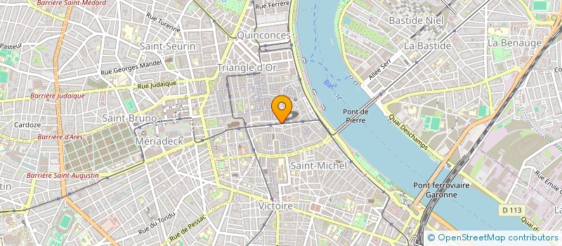 localisation de l'entreprise SARL DEPE  BORDEAUX