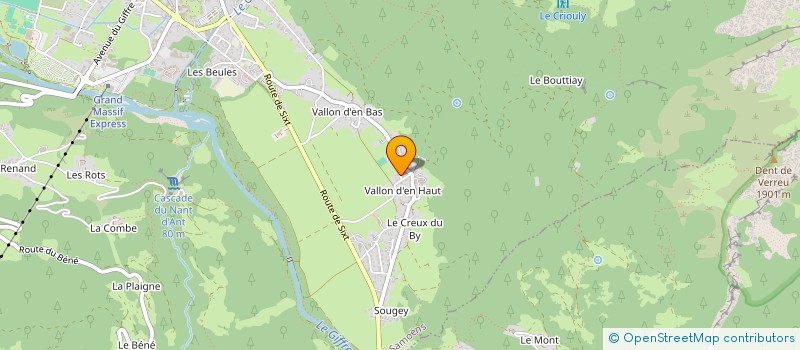 localisation de l'entreprise SARL DEPLACE  SAMOENS