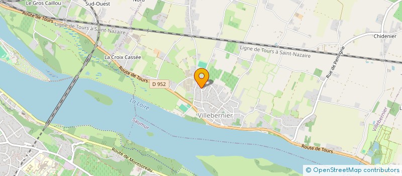 localisation de l'entreprise SARL DEPLECHIN  VILLEBERNIER